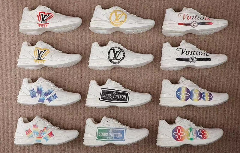 女生平板鞋使用龙润LR-2513打样效果图